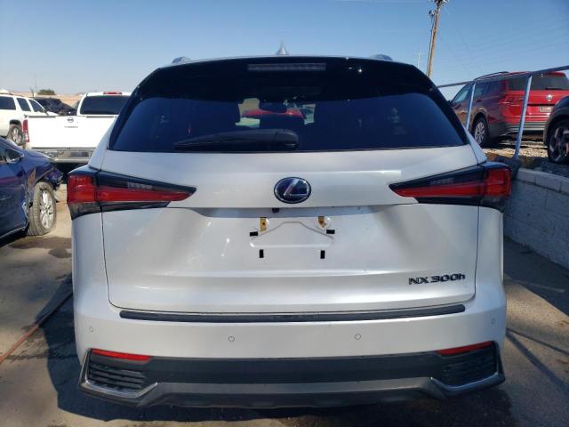 JTJBJRBZ7J2081538 - 2018 LEXUS NX 300H WHITE photo 6