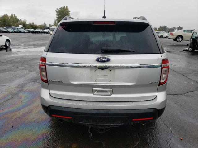 1FMHK8F88CGA45008 - 2012 FORD EXPLORER LIMITED SILVER photo 6