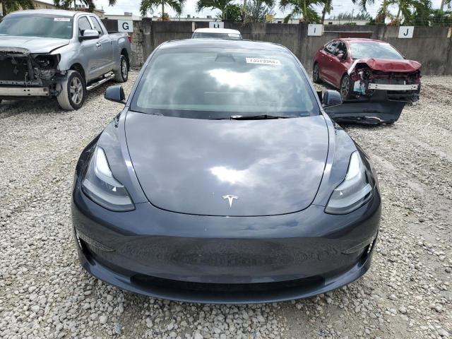 5YJ3E1EA5PF646801 - 2023 TESLA MODEL 3 GRAY photo 5