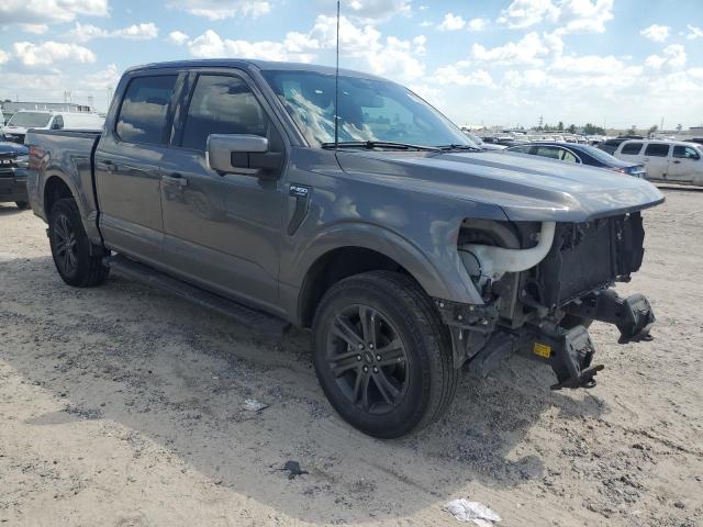 1FTFW1E53MKE74568 - 2021 FORD F150 SUPERCREW GRAY photo 4