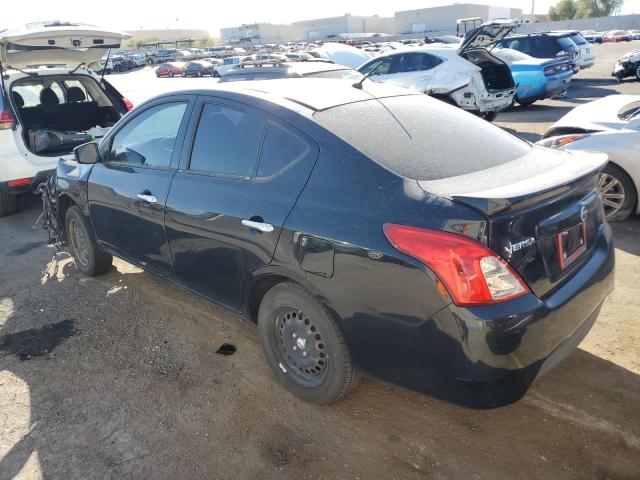 3N1CN7AP4FL810572 - 2015 NISSAN VERSA S BLACK photo 2