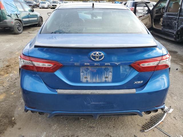 4T1K61AK9LU385466 - 2020 TOYOTA CAMRY XSE BLUE photo 6