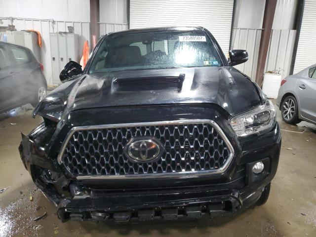 3TMCZ5AN2KM207807 - 2019 TOYOTA TACOMA DOUBLE CAB BLACK photo 5