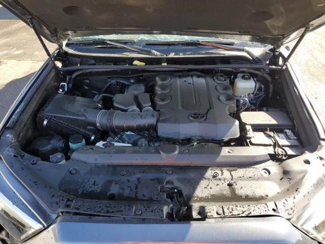 JTEBU5JR7J5492002 - 2018 TOYOTA 4RUNNER SR5/SR5 PREMIUM ნაცრისფერი ფოტო 12