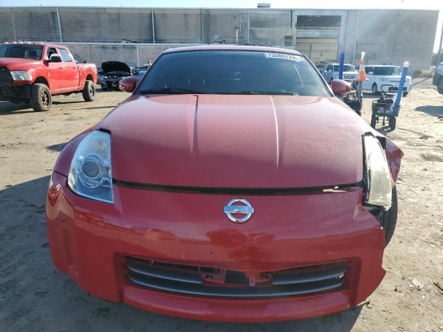 JN1AZ34E13T021916 - 2003 NISSAN 350Z COUPE RED photo 5