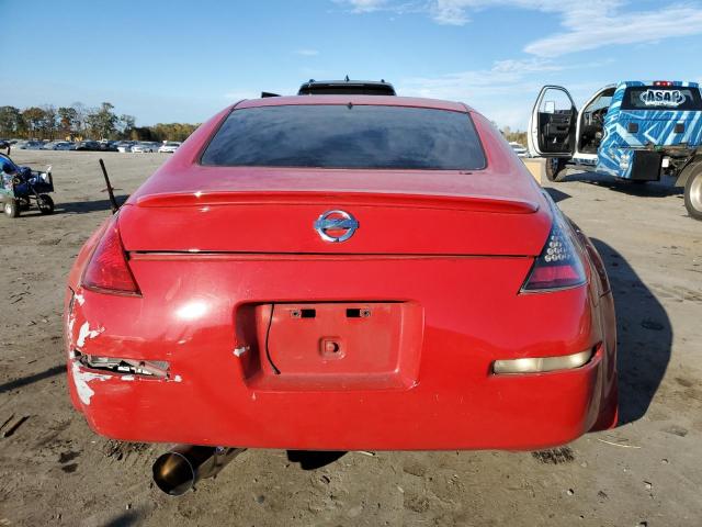 JN1AZ34E13T021916 - 2003 NISSAN 350Z COUPE RED photo 6