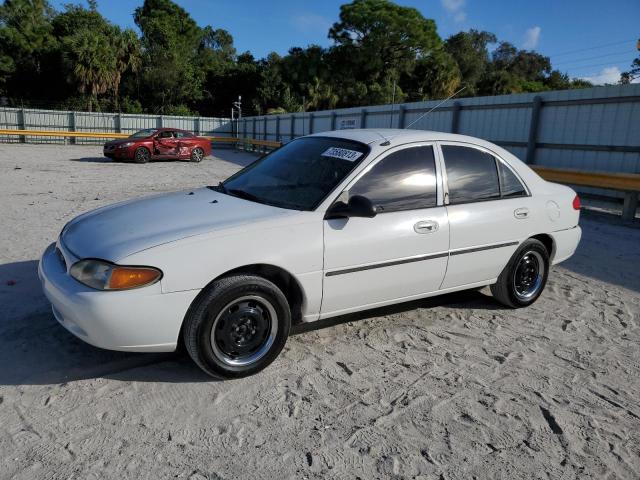 1FAFP10P9WW127477 - 1998 FORD ESCORT LX WHITE photo 1