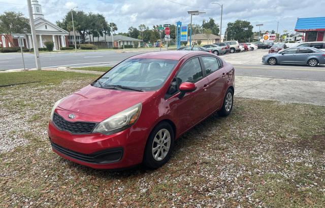 KNADM4A35F6455323 - 2015 KIA RIO LX RED photo 2