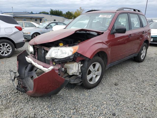 JF2SH6BC2AH770846 - 2010 SUBARU FORESTER XS MAROON photo 1