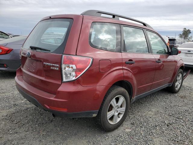 JF2SH6BC2AH770846 - 2010 SUBARU FORESTER XS MAROON photo 3