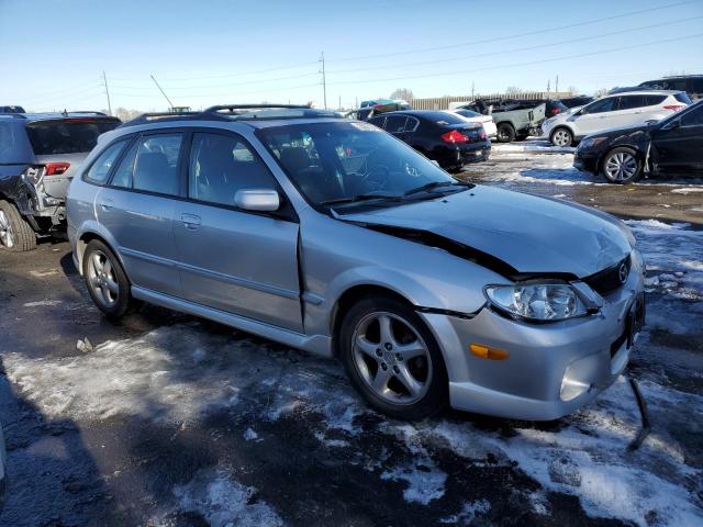 JM1BJ246X21523412 - 2002 MAZDA PROTEGE PR5 银色 照片 4