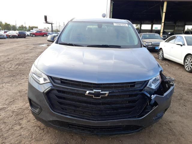 1GNERFKW9LJ298425 - 2020 CHEVROLET TRAVERSE LS GRAY photo 5