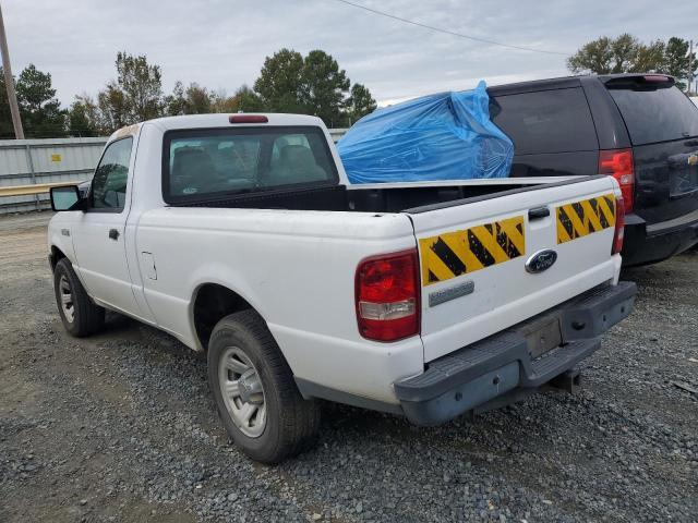 1FTYR10D59PA40984 - 2009 FORD RANGER WHITE photo 2