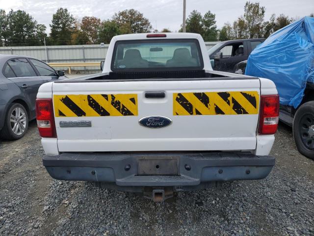 1FTYR10D59PA40984 - 2009 FORD RANGER WHITE photo 6