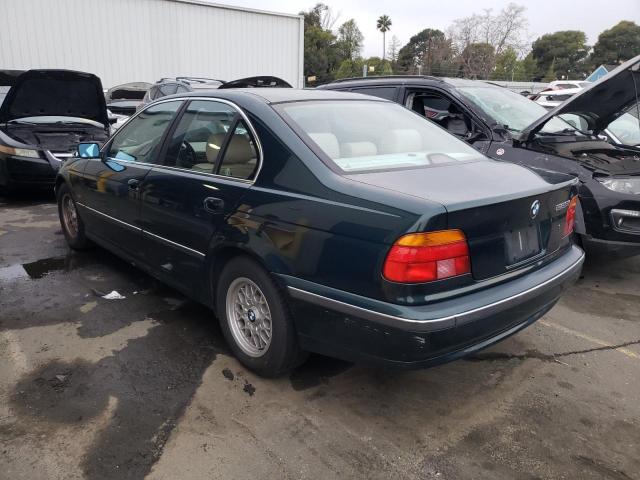 WBADD6324WBW30863 - 1998 BMW 5 SERIES I AUTOMATIC GREEN photo 2