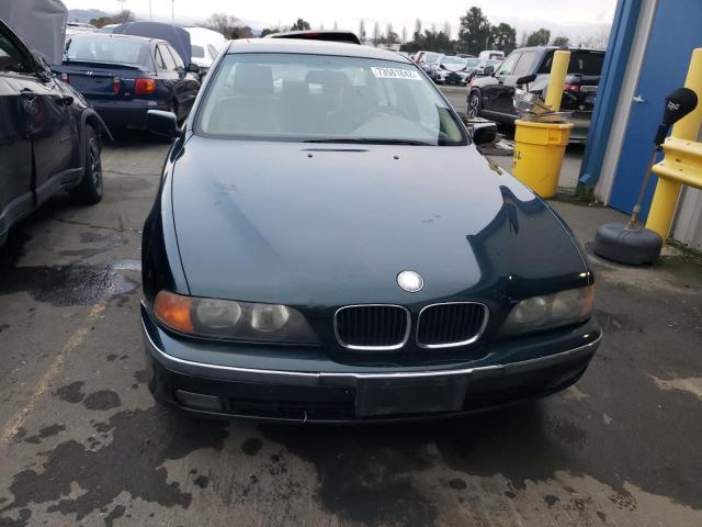 WBADD6324WBW30863 - 1998 BMW 5 SERIES I AUTOMATIC GREEN photo 5