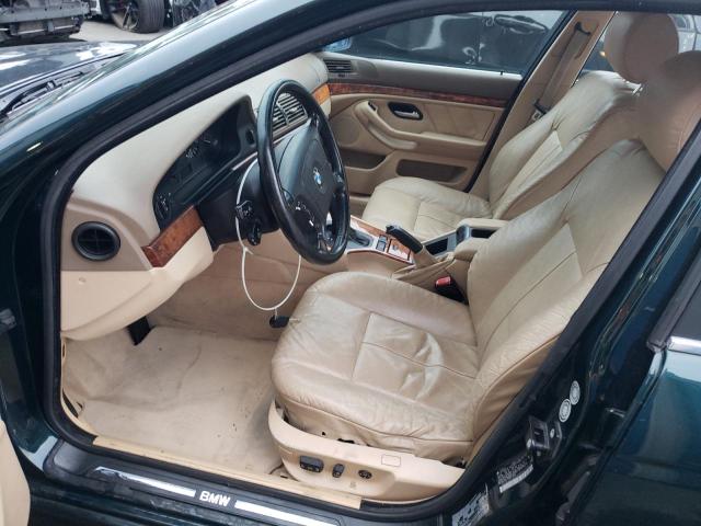 WBADD6324WBW30863 - 1998 BMW 5 SERIES I AUTOMATIC GREEN photo 7