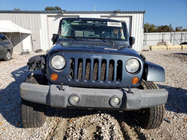 1J4GA59197L213147 - 2007 JEEP WRANGLER SAHARA BLUE photo 5