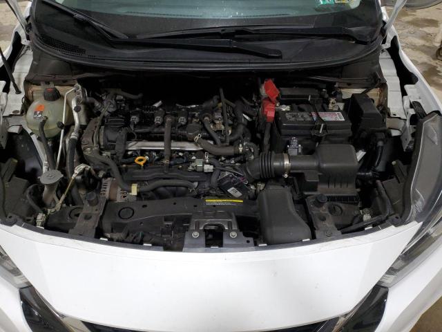 3N1CN8DV7LL800629 - 2020 NISSAN VERSA S WHITE photo 11