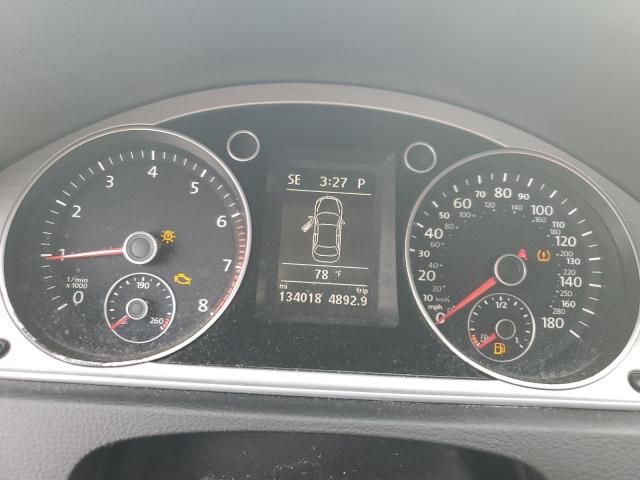 WVWBP7AN0GE500342 - 2016 VOLKSWAGEN CC BASE BLACK photo 9