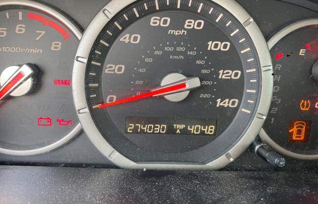 2HKYF18697H532313 - 2007 HONDA PILOT EXL MAROON photo 8