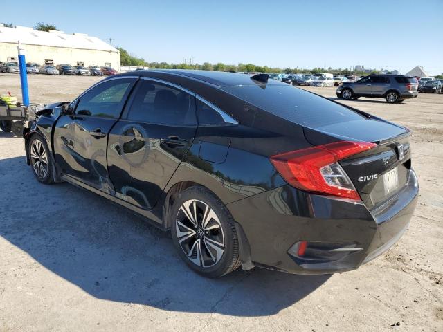 JHMFC1F70JX008375 - 2018 HONDA CIVIC EXL Սև լուսանկար 2