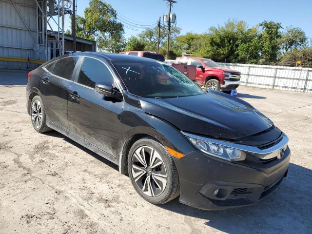 JHMFC1F70JX008375 - 2018 HONDA CIVIC EXL Սև լուսանկար 4