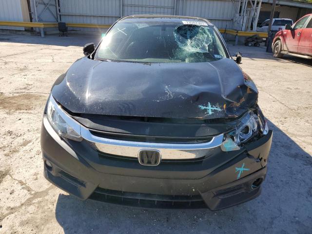 JHMFC1F70JX008375 - 2018 HONDA CIVIC EXL Սև լուսանկար 5