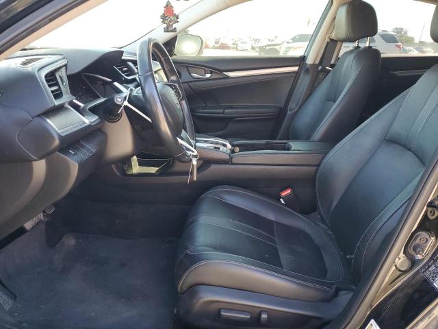 JHMFC1F70JX008375 - 2018 HONDA CIVIC EXL Սև լուսանկար 7