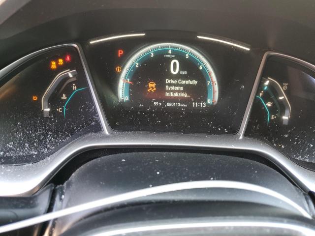 JHMFC1F70JX008375 - 2018 HONDA CIVIC EXL Սև լուսանկար 9