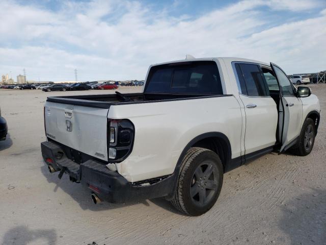 5FPYK3F71NB005484 - 2022 HONDA RIDGELINE RTL WHITE photo 3