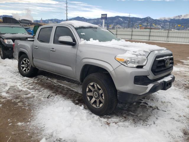 3TMCZ5AN8LM307704 - 2020 TOYOTA TACOMA DOUBLE CAB SILVER photo 4