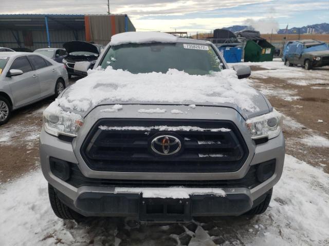 3TMCZ5AN8LM307704 - 2020 TOYOTA TACOMA DOUBLE CAB SILVER photo 5