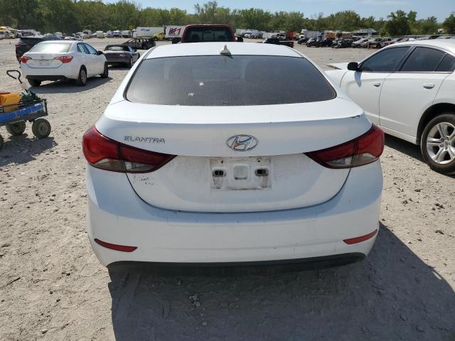 5NPDH4AE9GH792903 - 2016 HYUNDAI ELANTRA SE WHITE photo 6