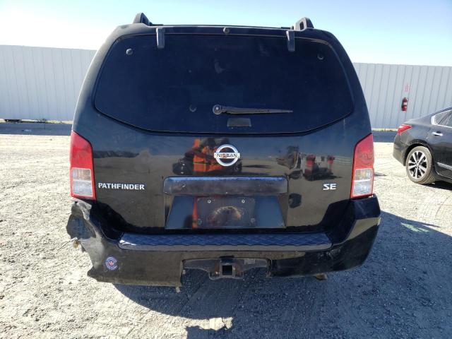 5N1AR18U85C725449 - 2005 NISSAN PATHFINDER LE BLACK photo 6