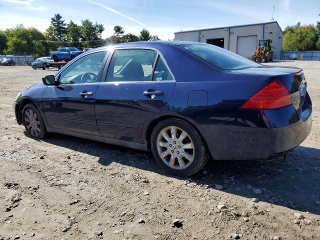 1HGCM66407A032371 - 2007 HONDA ACCORD SE BLUE photo 2