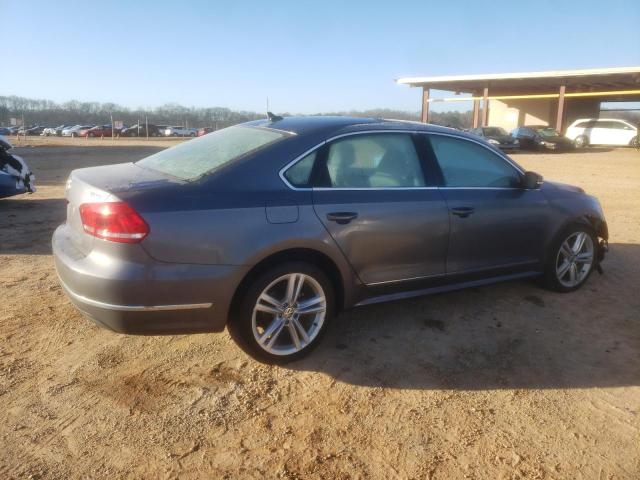 1VWCN7A39EC062841 - 2014 VOLKSWAGEN PASSAT SEL GRAY photo 3