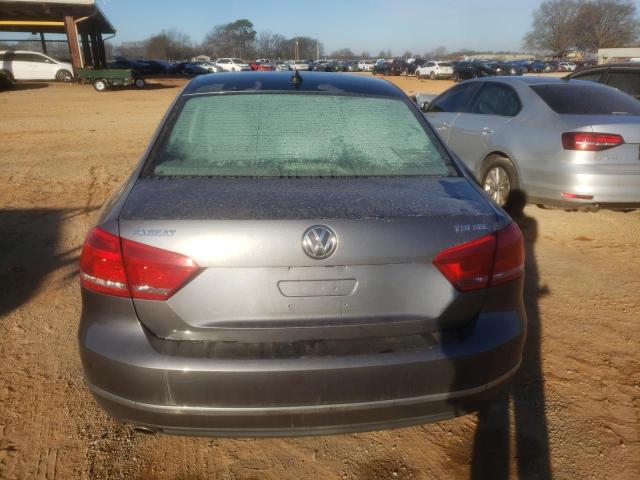 1VWCN7A39EC062841 - 2014 VOLKSWAGEN PASSAT SEL GRAY photo 6