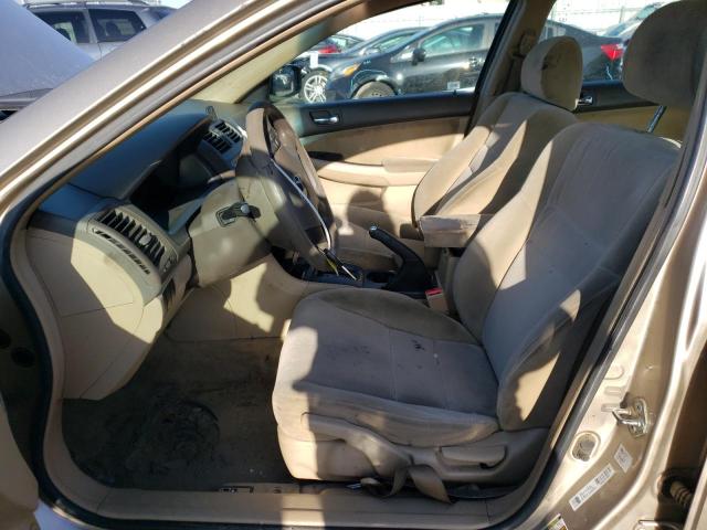 1HGCM56304A146724 - 2004 HONDA ACCORD LX GOLD photo 7