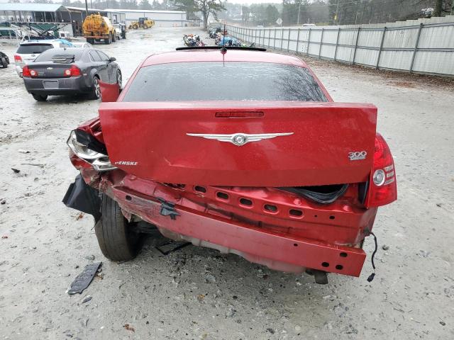 2C3KA33G28H312820 - 2008 CHRYSLER 300 LIMITED RED photo 6