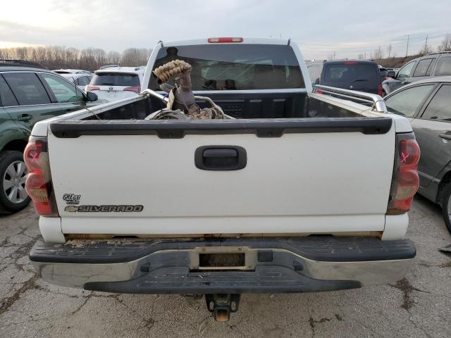 2GCEK19B961343008 - 2006 CHEVROLET SILVERADO WHITE photo 6