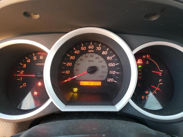 5TFJU4GNXBX002883 - 2011 TOYOTA TACOMA DOUBLE CAB PRERUNNER SILVER photo 9