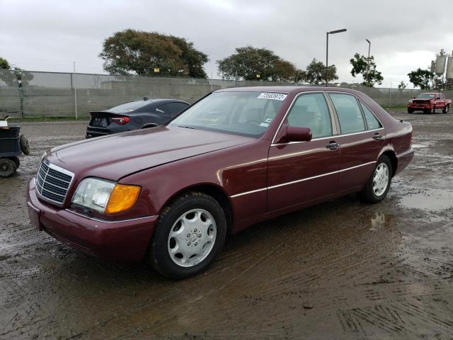 WDBGA32E5PA095048 - 1993 MERCEDES-BENZ 300 SE BURGUNDY photo 1