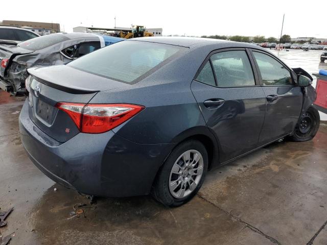 5YFBURHE3EP026106 - 2014 TOYOTA COROLLA L GRAY photo 3