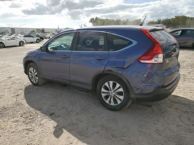 5J6RM4H58CL020979 - 2012 HONDA CR-V EX BLUE photo 2