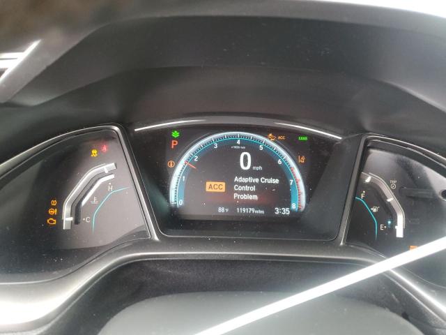 SHHFK7H87JU203086 - 2018 HONDA CIVIC EXL ნაცრისფერი ფოტო 9