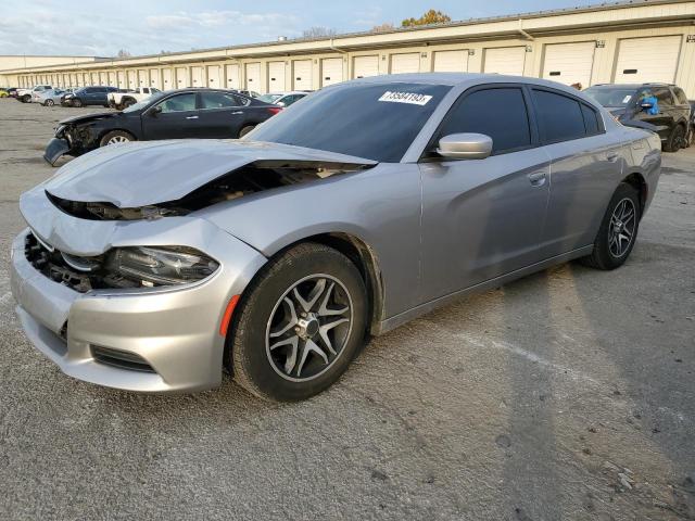 2C3CDXBG8FH795246 - 2015 DODGE CHARGER SE SILVER photo 1