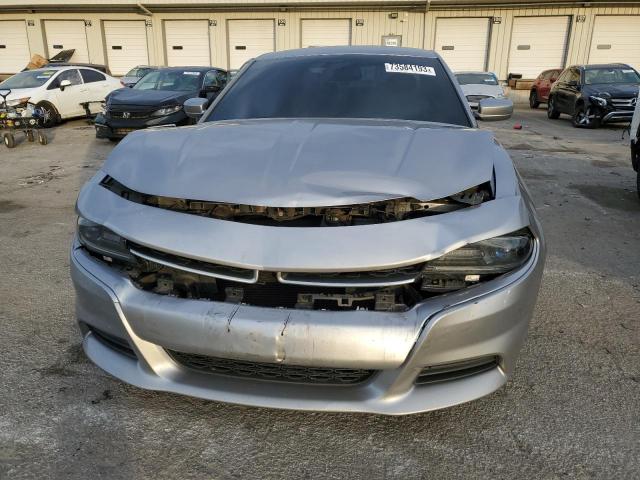 2C3CDXBG8FH795246 - 2015 DODGE CHARGER SE SILVER photo 5