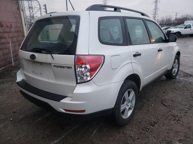 JF2SH6BC6AH772972 - 2010 SUBARU FORESTER XS Weiß Foto 3