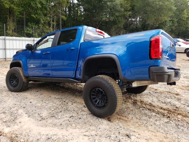 1GCGTEEN0N1135925 - 2022 CHEVROLET COLORADO ZR2 BLUE photo 2